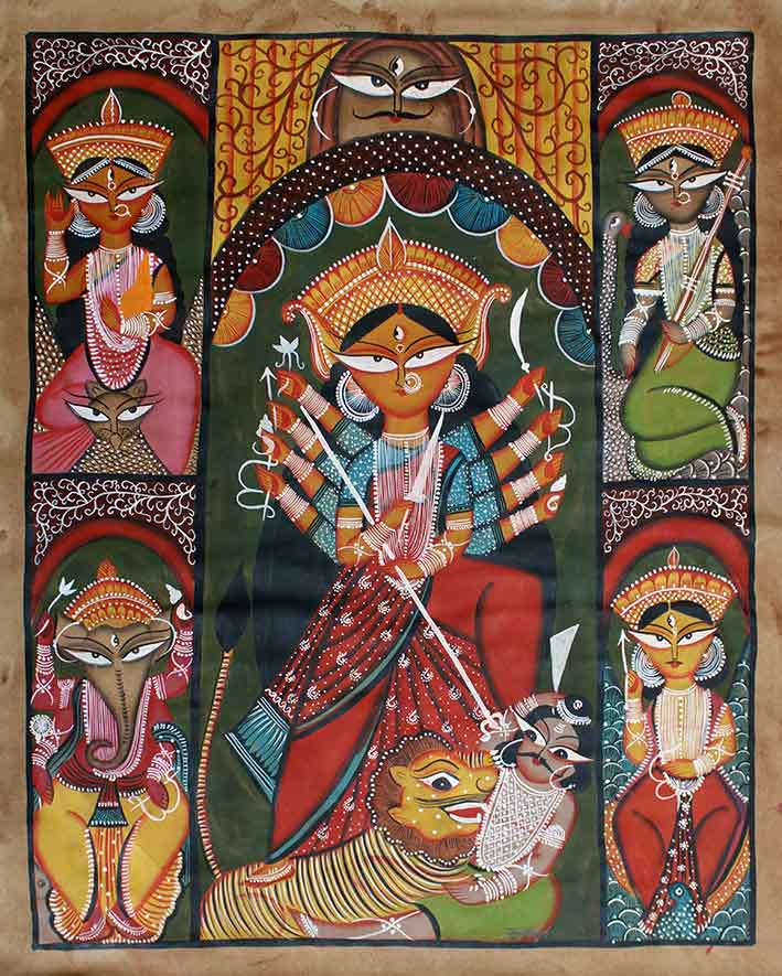 Kalighat painting  