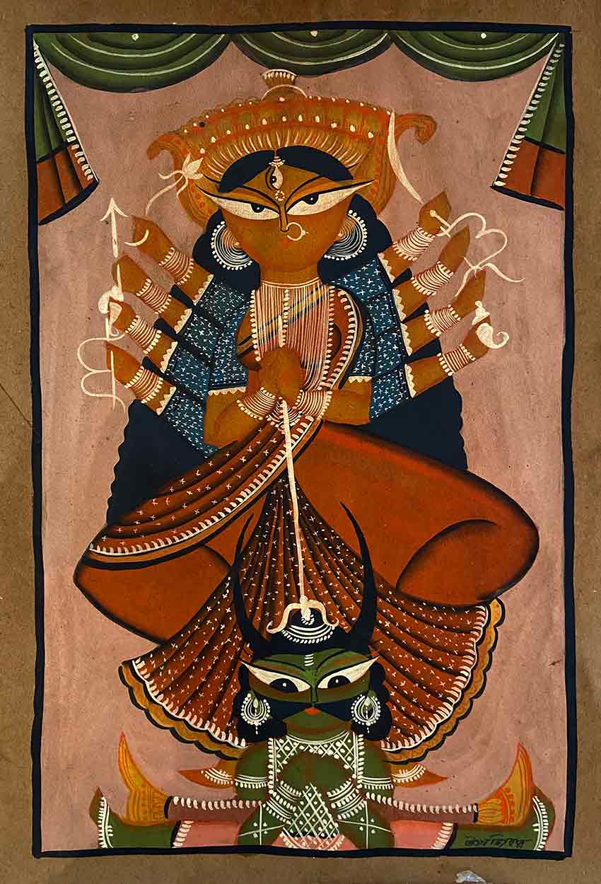 Kalighat painting  