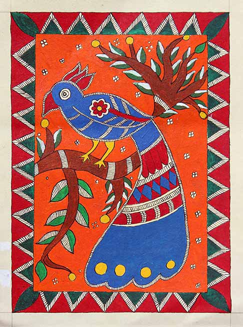 Gond Art  - Birds