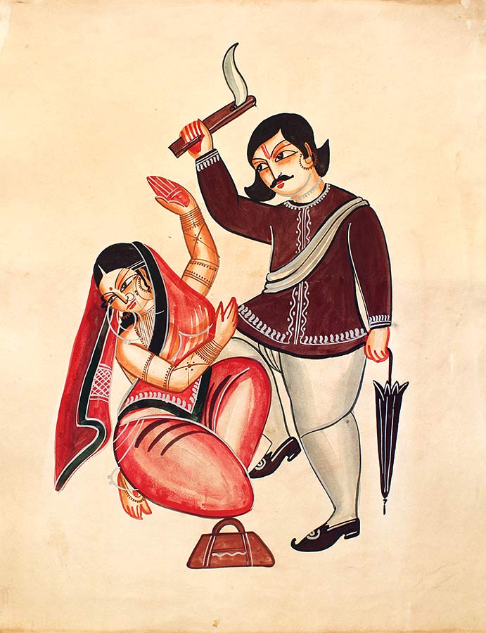 Kalighat painting  