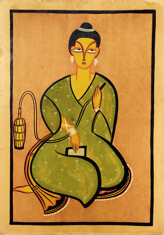 Kalighat painting  