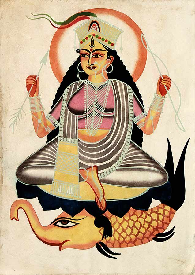 Kalighat painting  