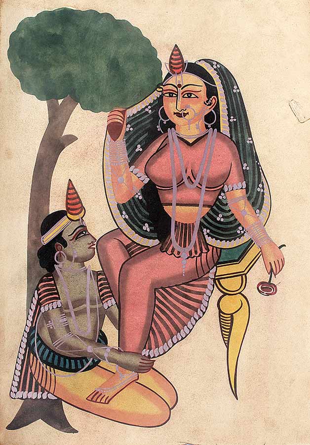 Kalighat painting  