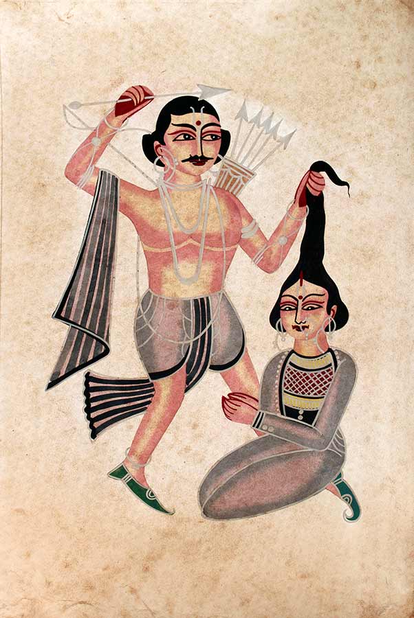 Kalighat painting  