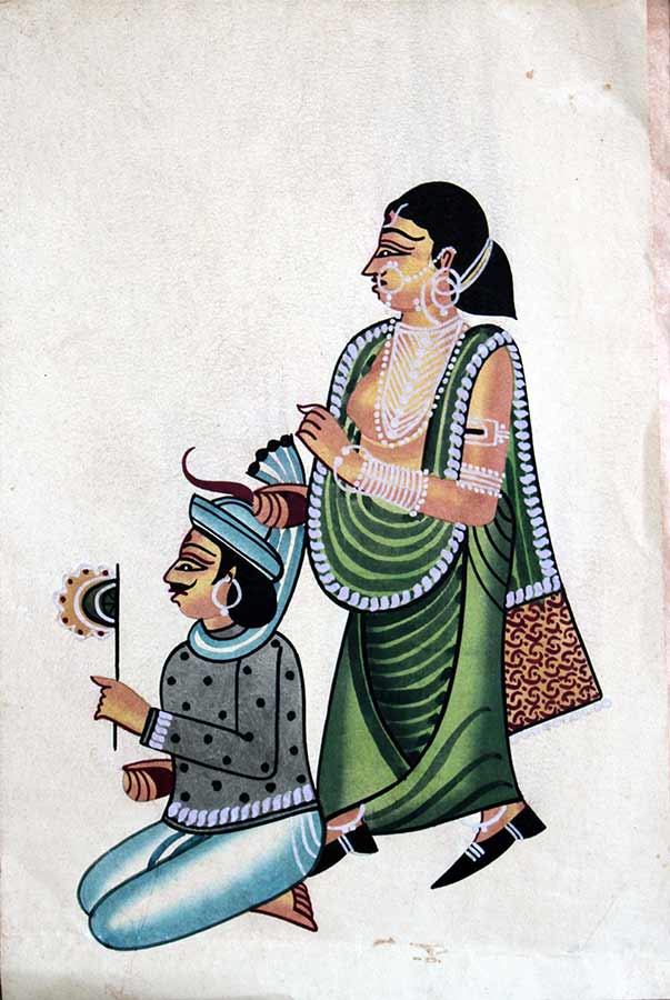 Kalighat painting  