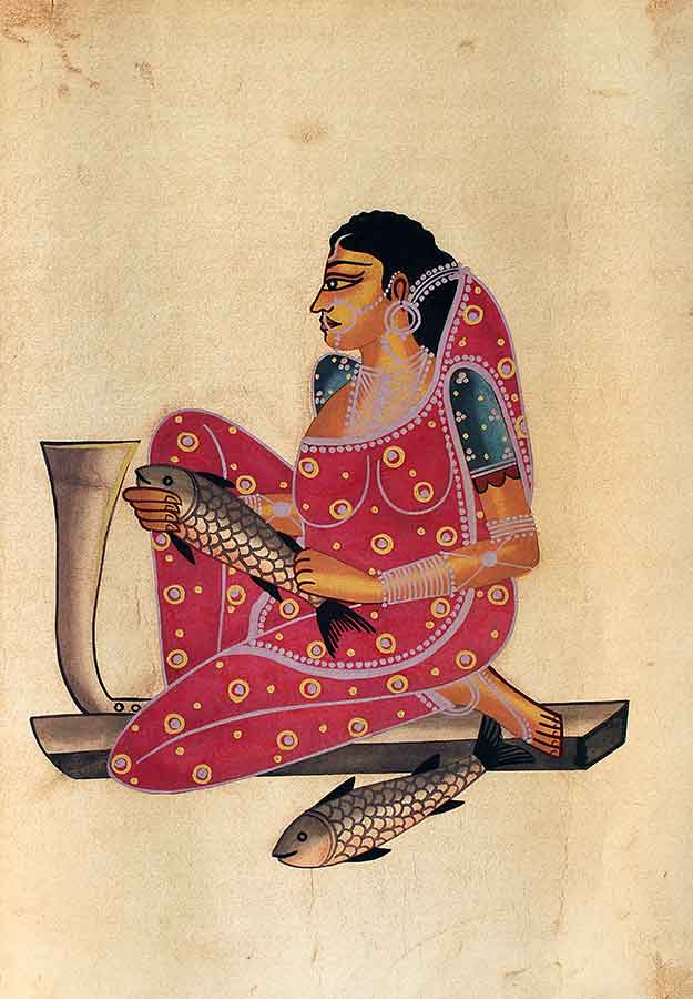 Kalighat painting  