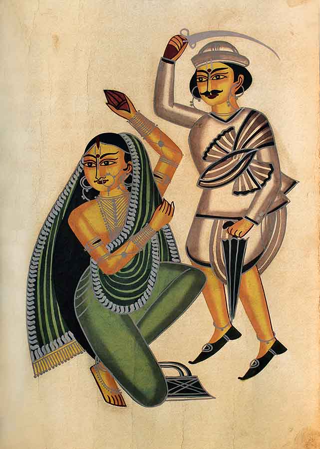 Kalighat painting  