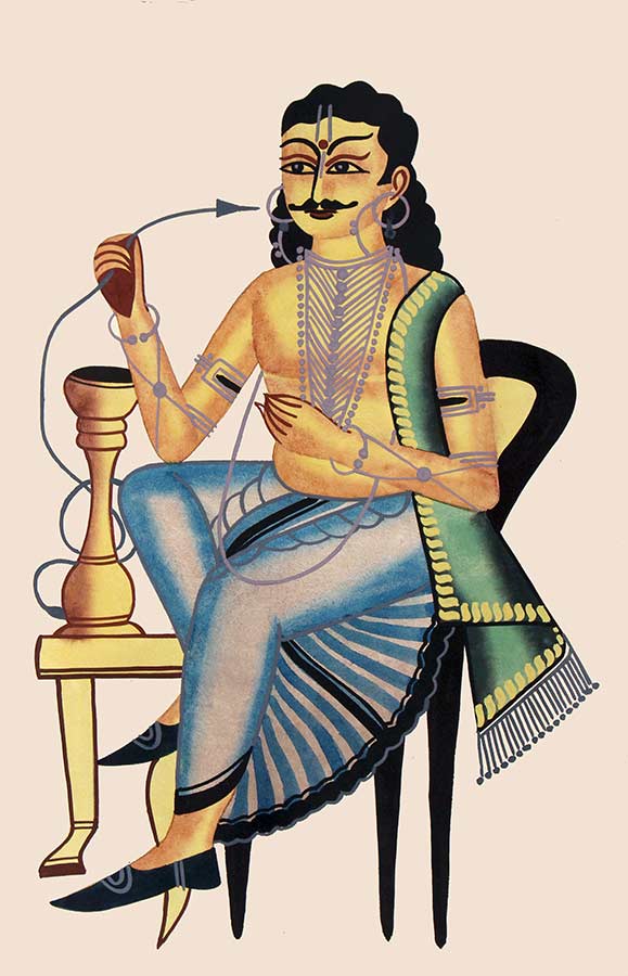 Kalighat painting  