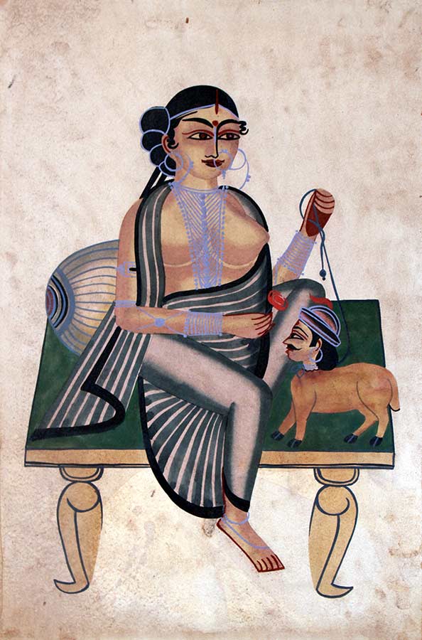 Kalighat painting  