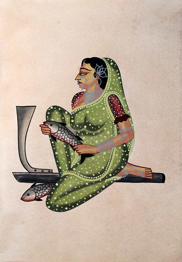 Kalighat painting  