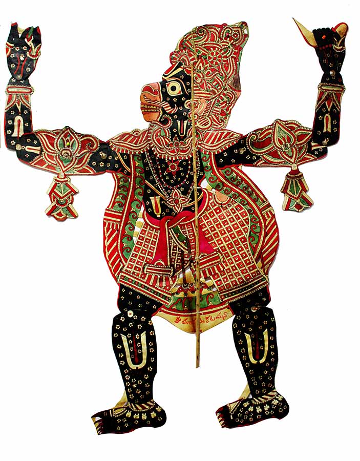 Leather Puppet- Hanuman