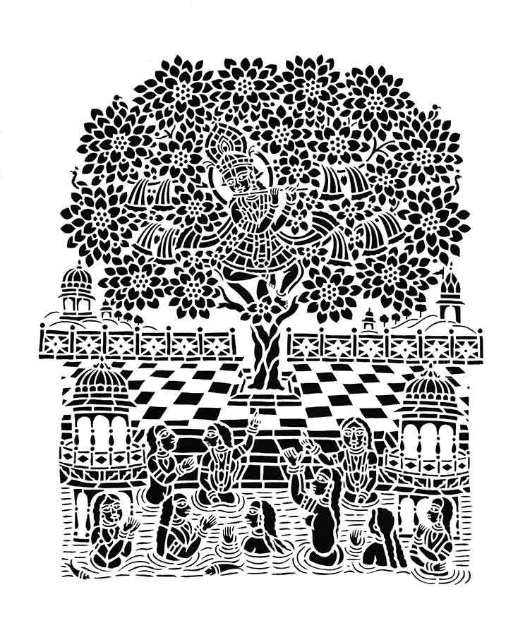 Sanjhi Art